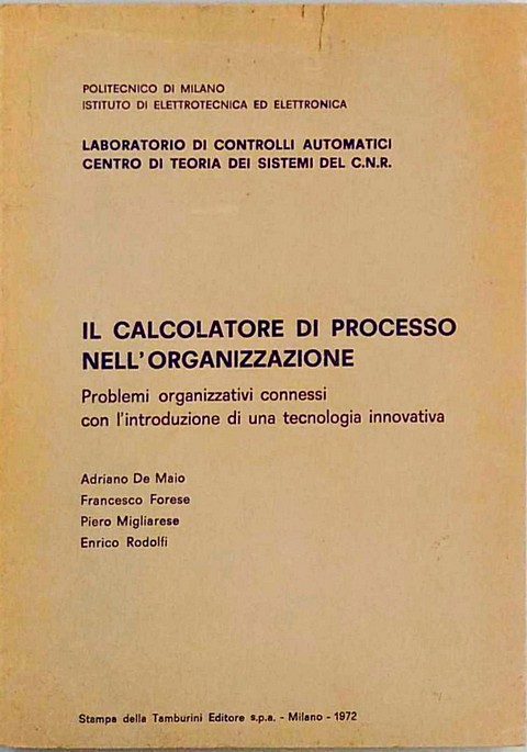 il calcolatore di processo nell'organizzazione