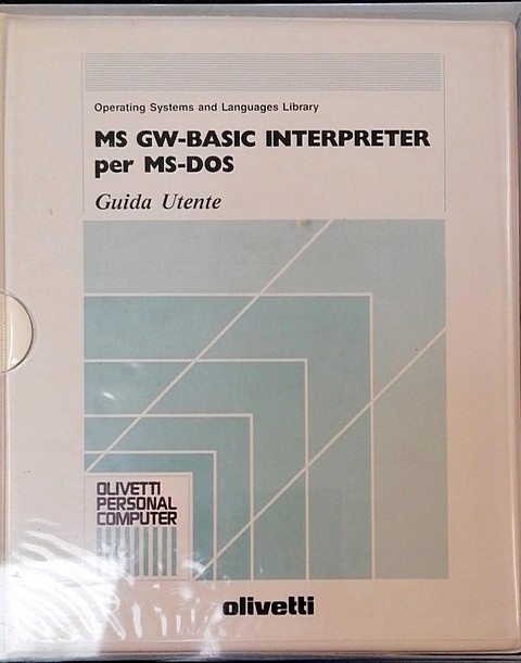 MS GW-Basic interpeter per MS-DOS 3.20