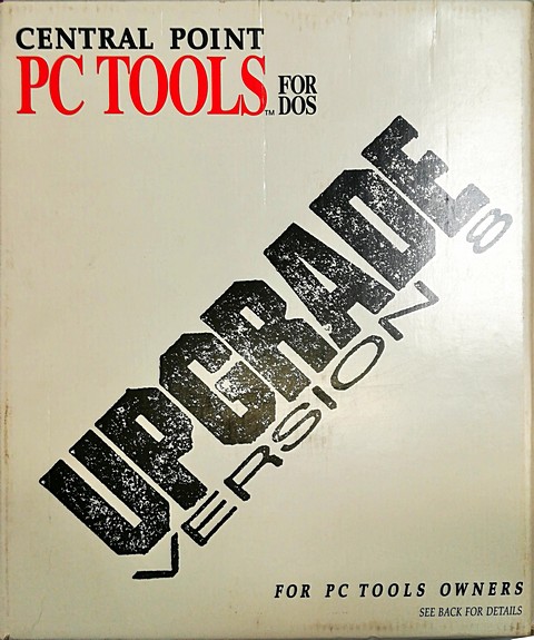 Central Point PC tools 8 upgrade