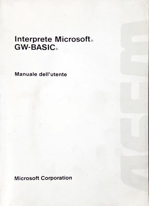 interprete Microsoft GW-Basic