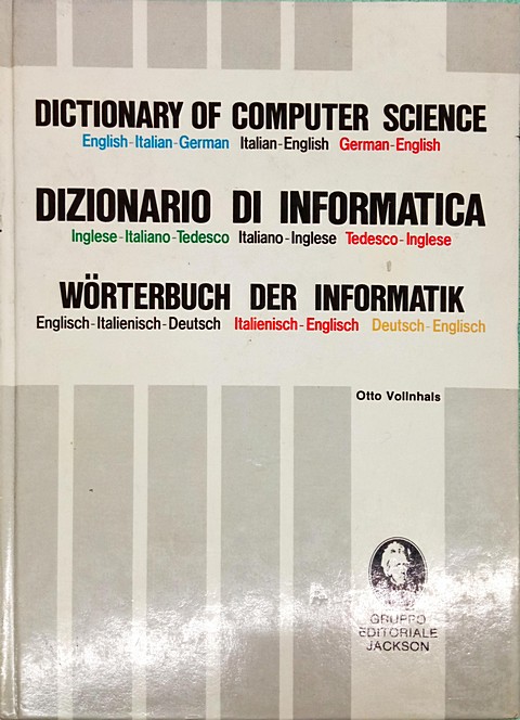 Dizionario di Informatica italiano inglese tedesco