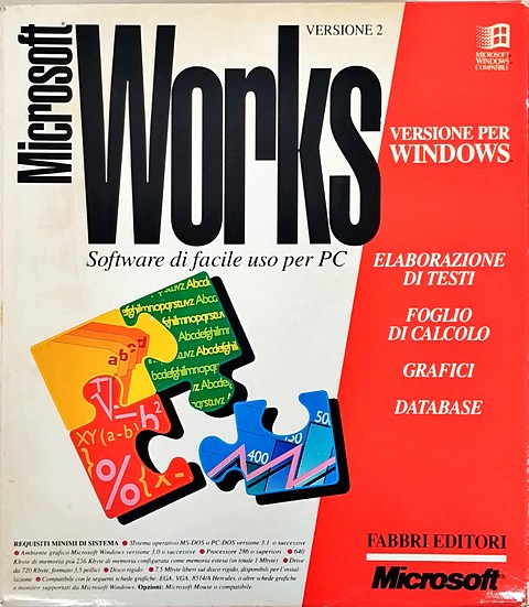 Microsoft Works 2 per windows