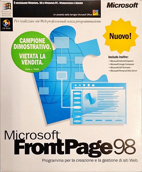 Microsoft Frontpage 98