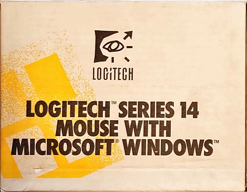 Logitech series 14 mouse with microsoft windows 3.0