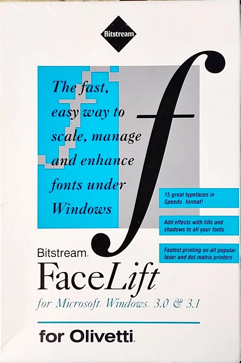 FaceLift for Windows 3.0 & 3.1