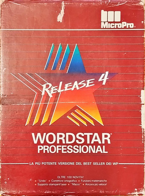 Micropro Wordstar professional 4