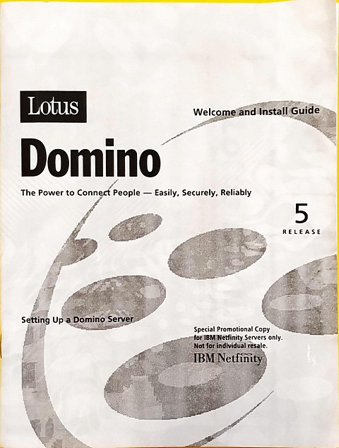 Lotus Domino 5 welcome and install guide