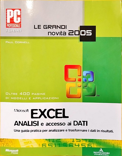 le grandi novit 2005, excel analisi e accesso ai dati