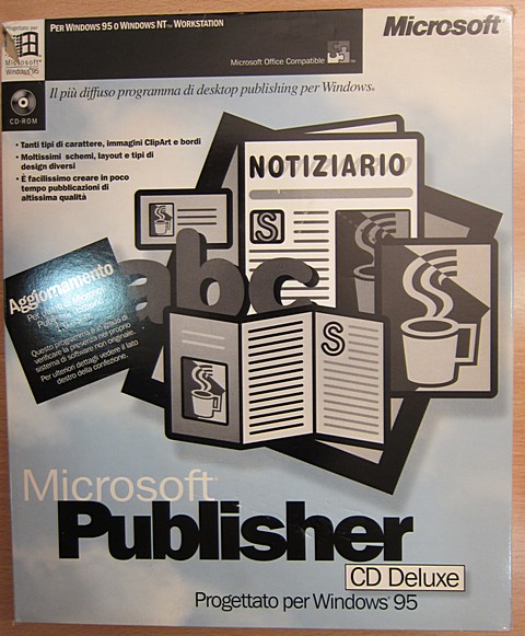 Microsoft Publisher CD de luxe