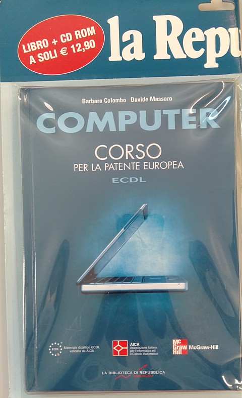 Computer, corso per la patente europea ECDL