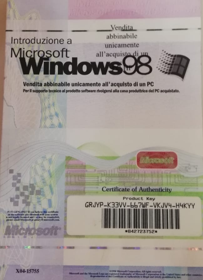 Microsoft Windows 98