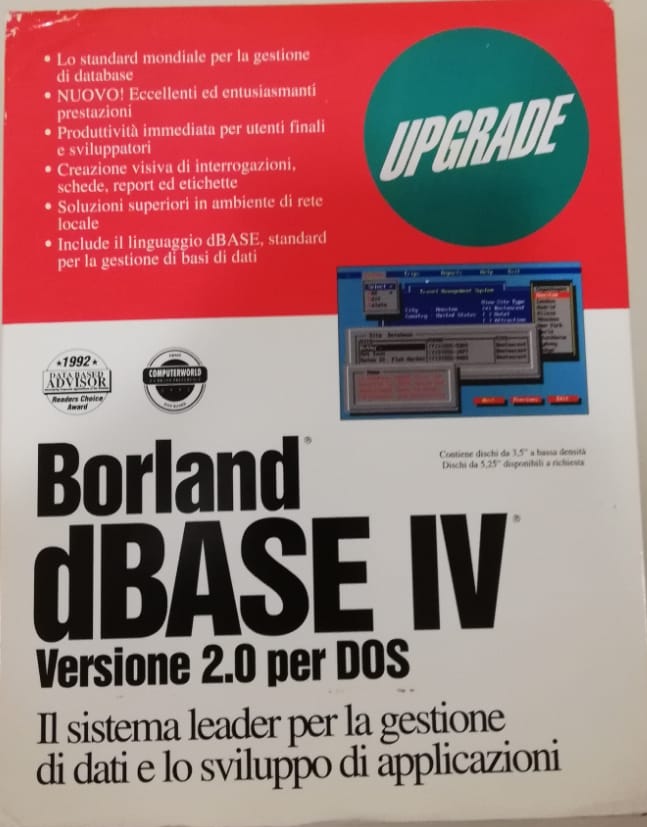 dBASE IV v2.0 per Dos (upgrade)