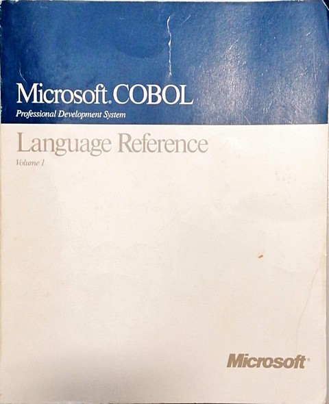 Microsoft Cobol 2.20