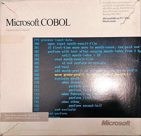 Microsoft Cobol 4.5